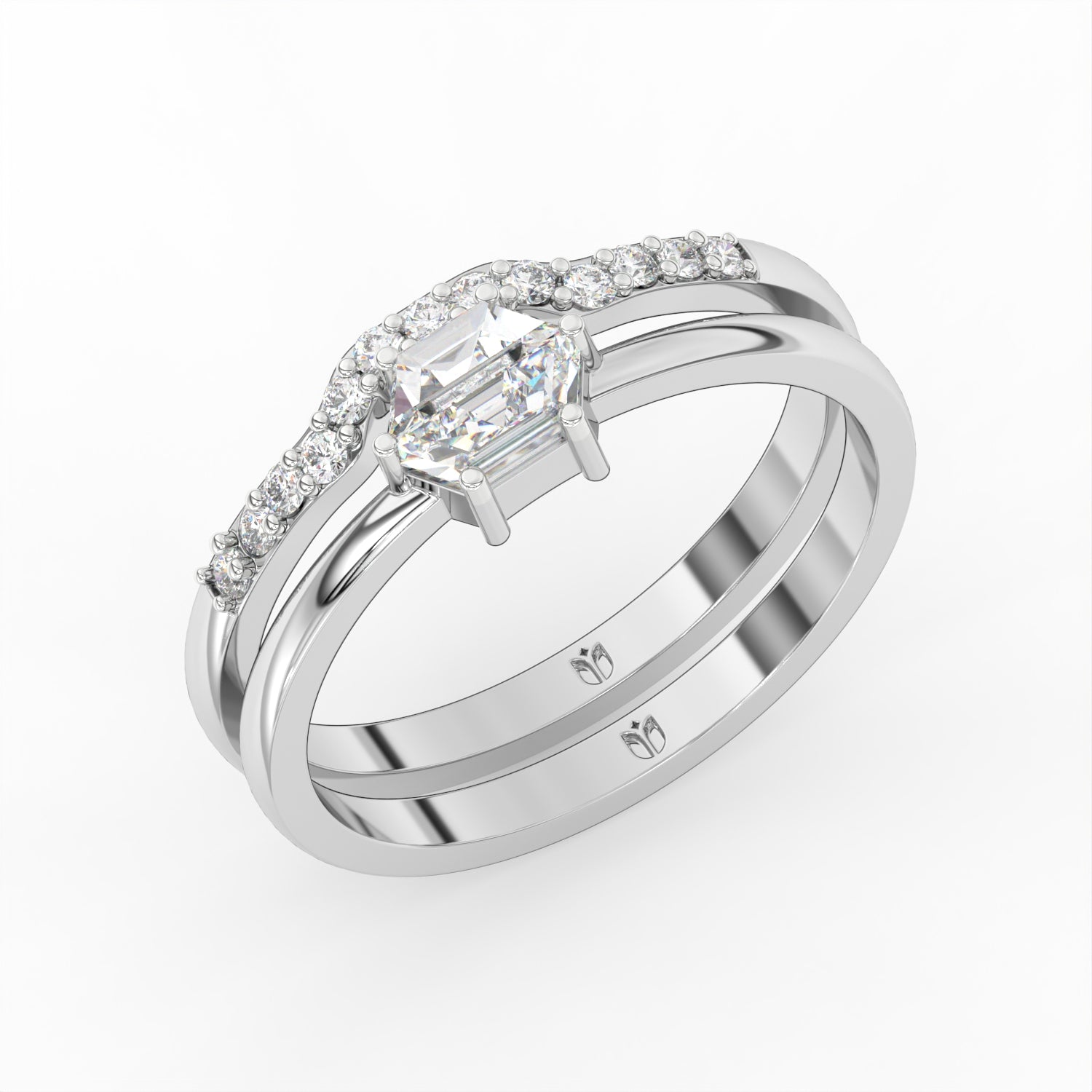 Vespera Line Ring Set