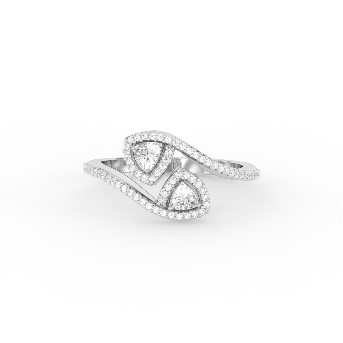 Serpelle Twinleaf Ring