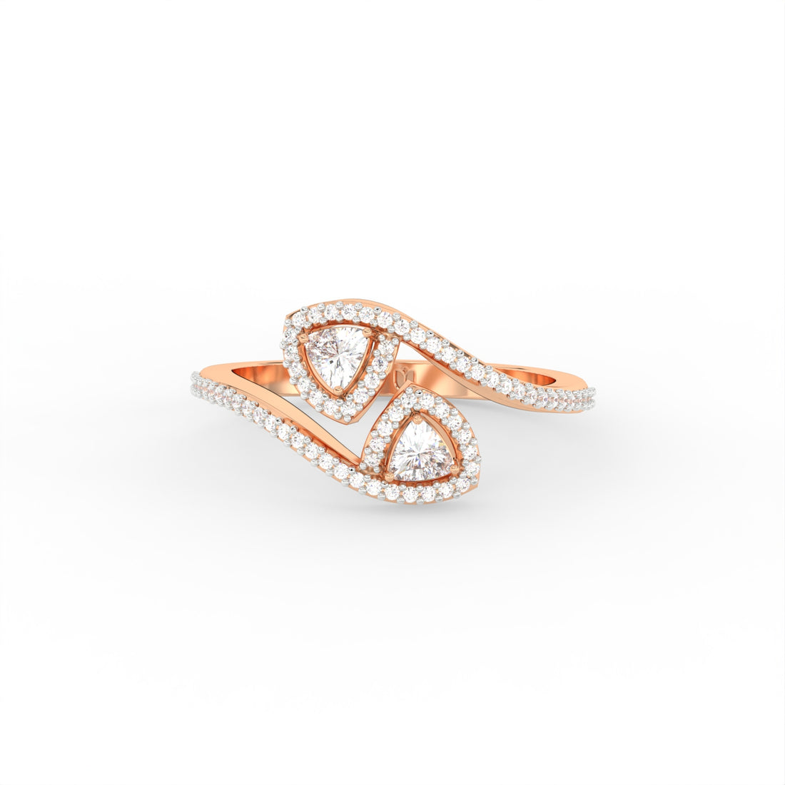 Serpelle Twinleaf Ring