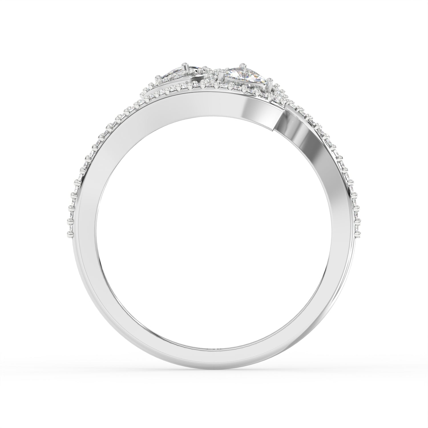Serpelle Twinleaf Ring