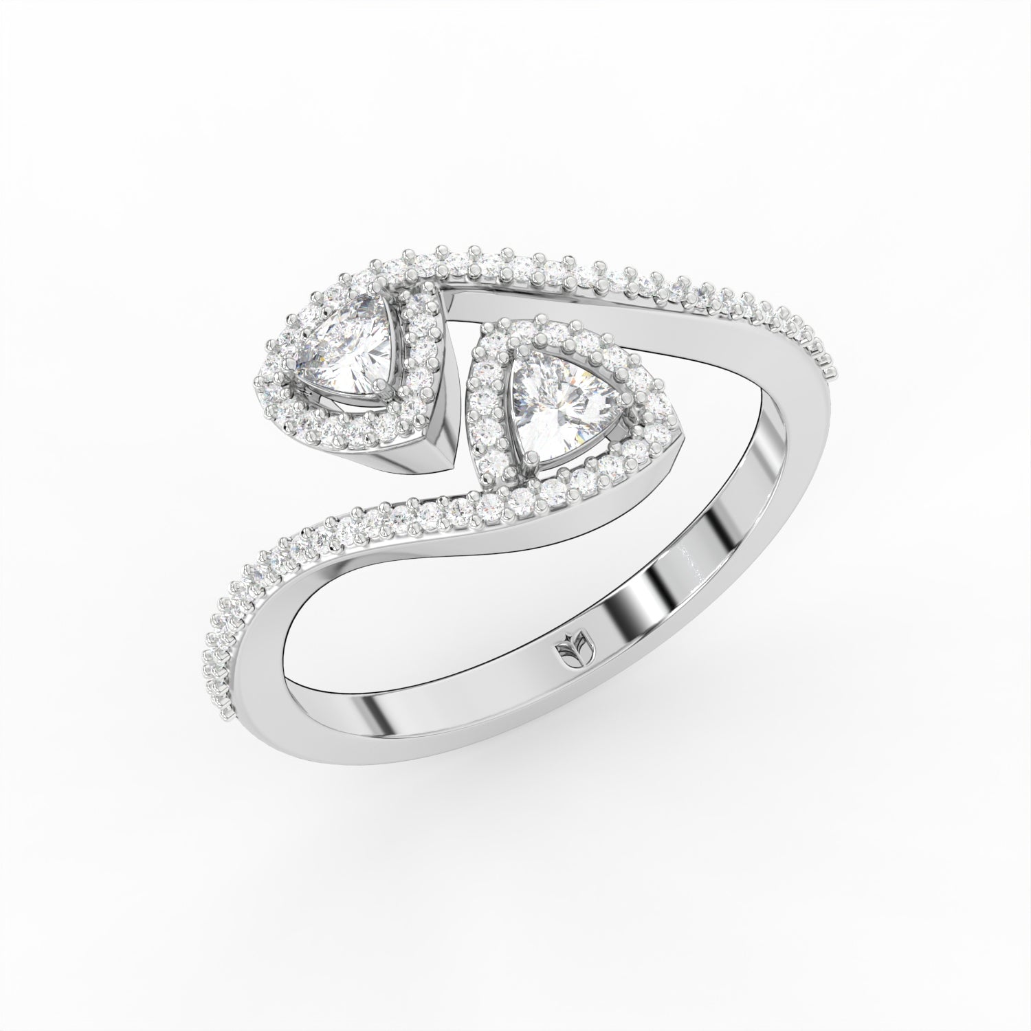Serpelle Twinleaf Ring