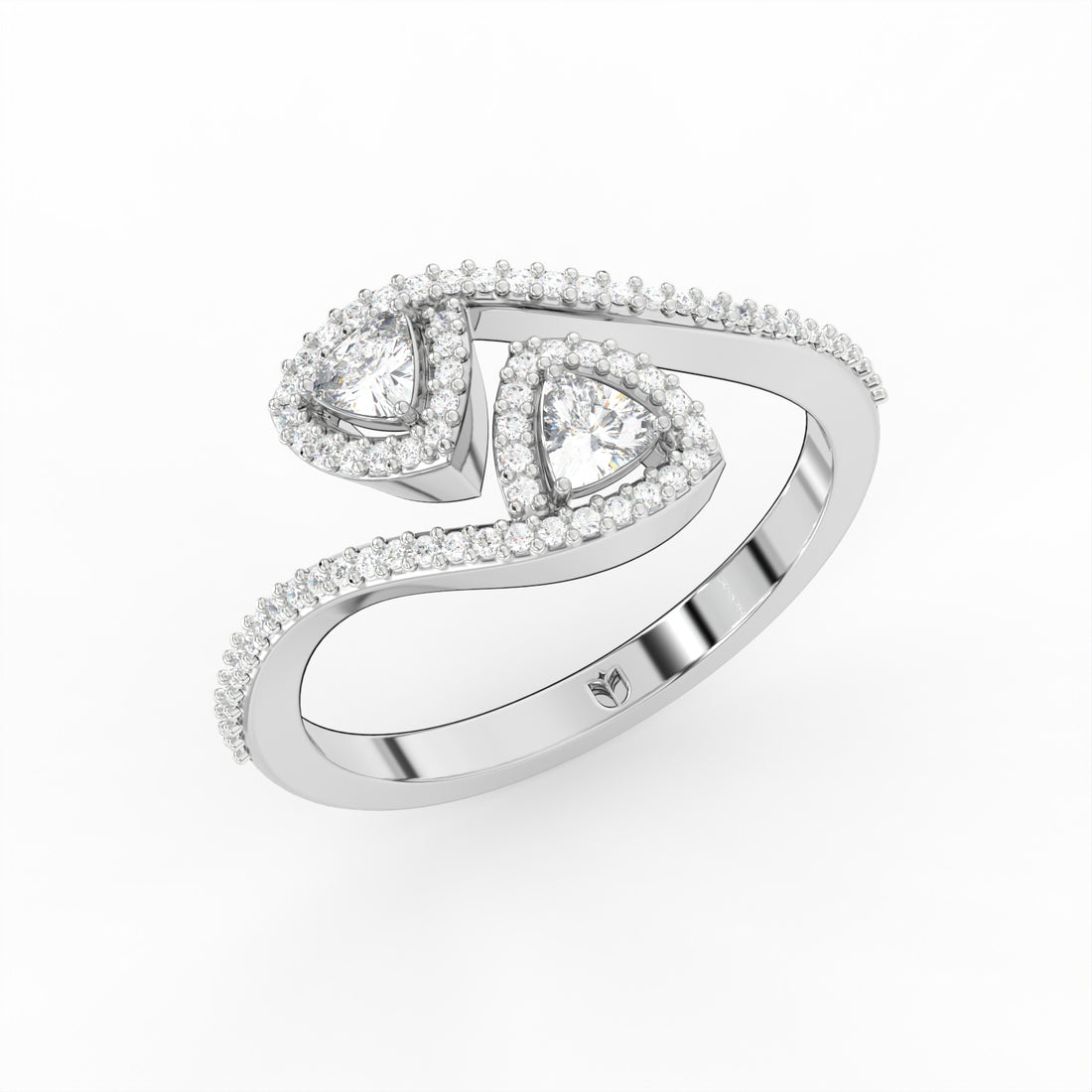 Serpelle Twinleaf Ring