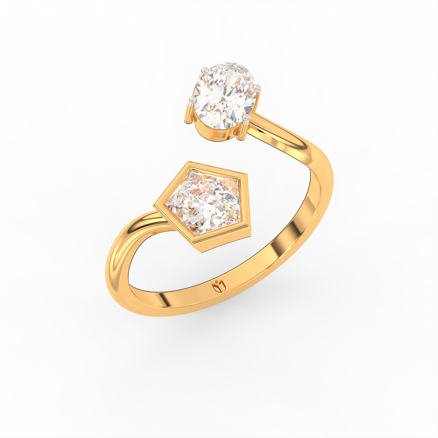 Mosaic Élan Gem Ring