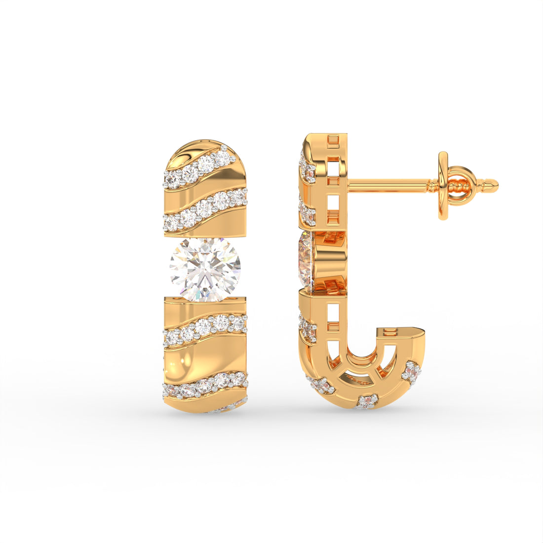 Ondara Diamond Drop Earring
