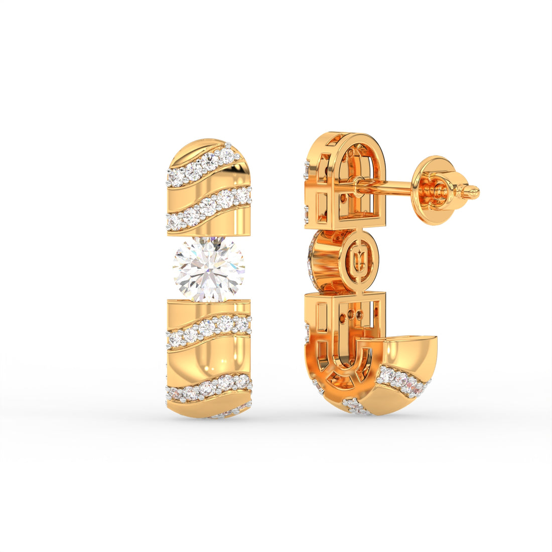 Ondara Diamond Drop Earring