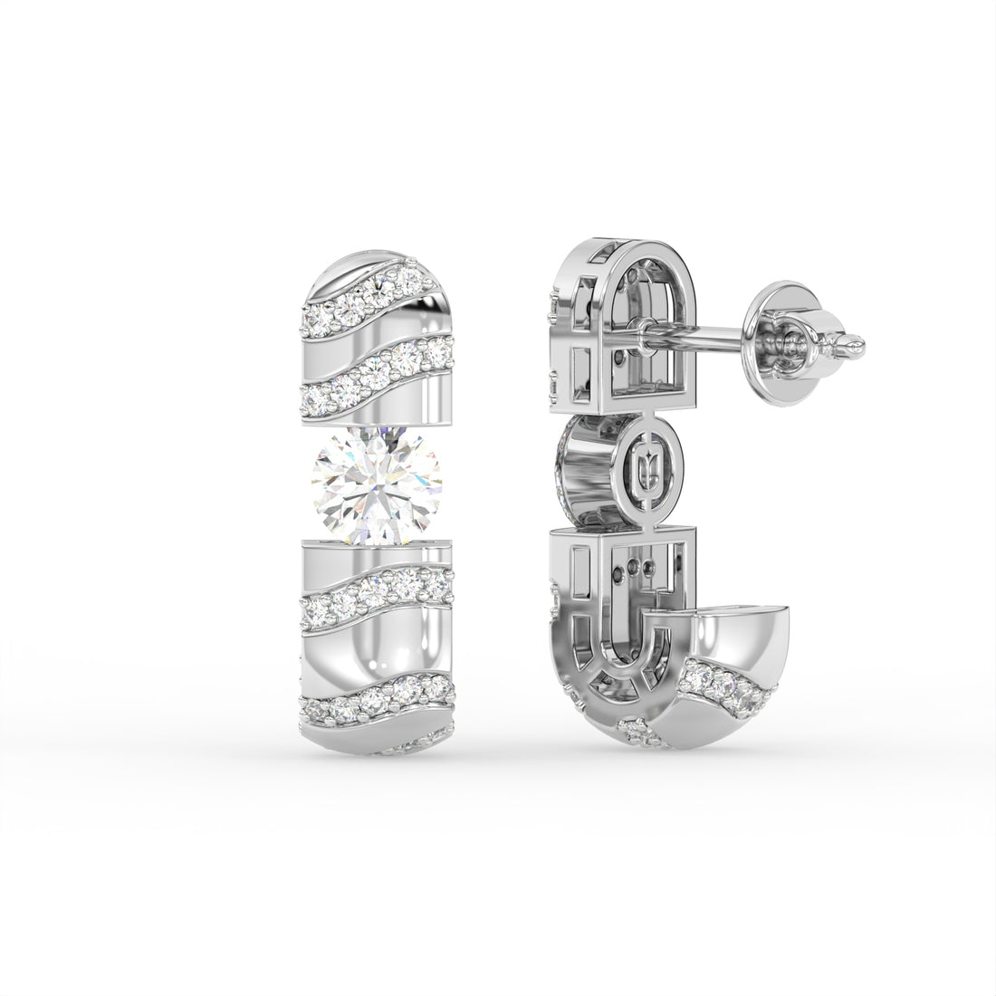 Ondara Diamond Drop Earring