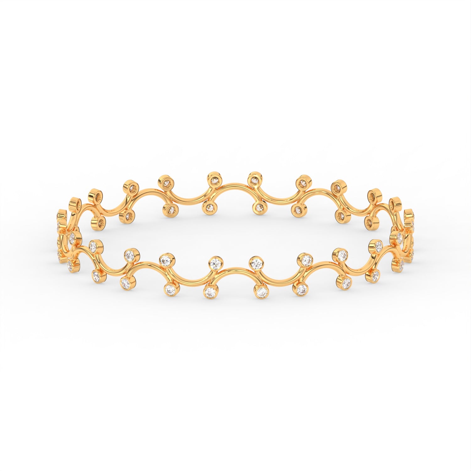 Ondelle Diamond Bangle