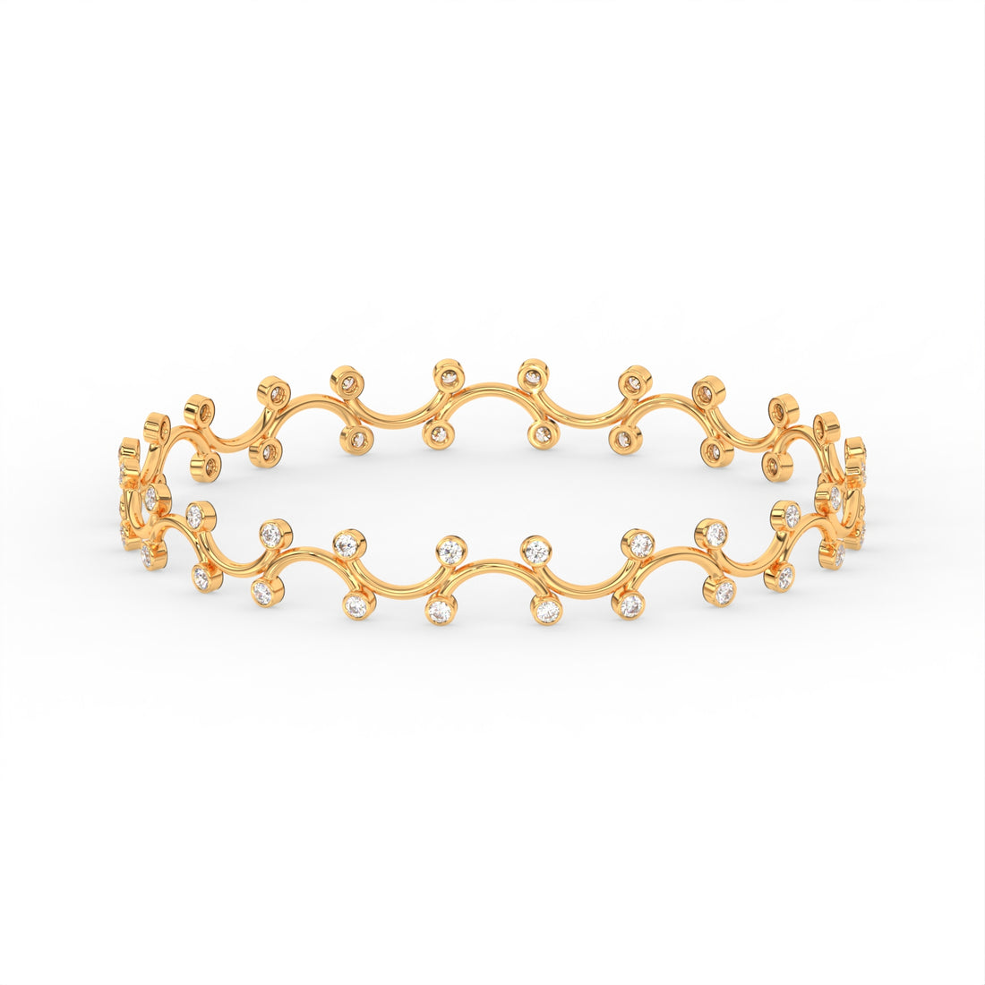 Ondelle Diamond Bangle
