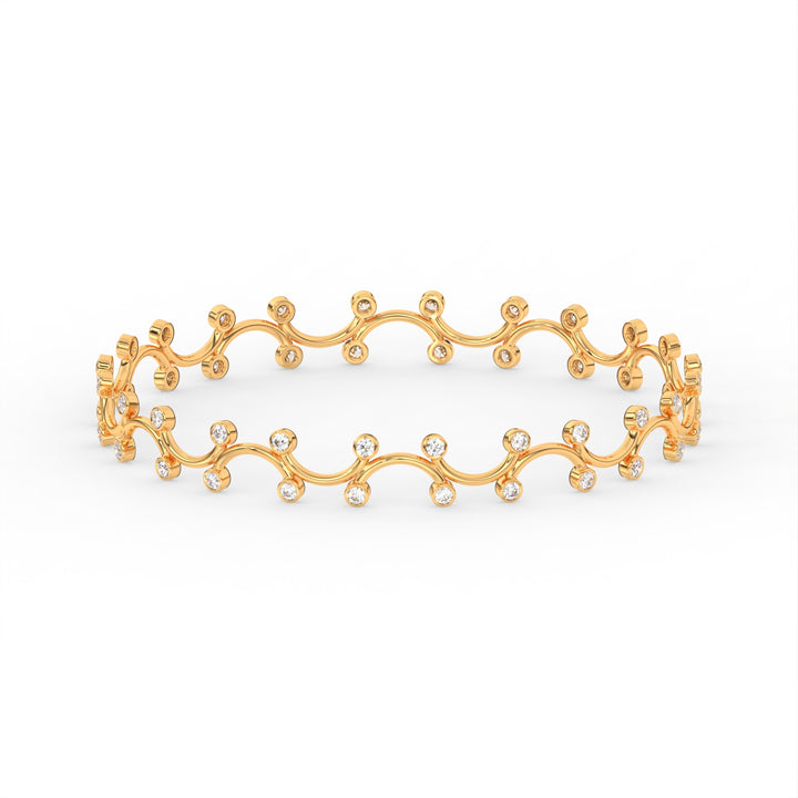 Ondelle Diamond Bangle