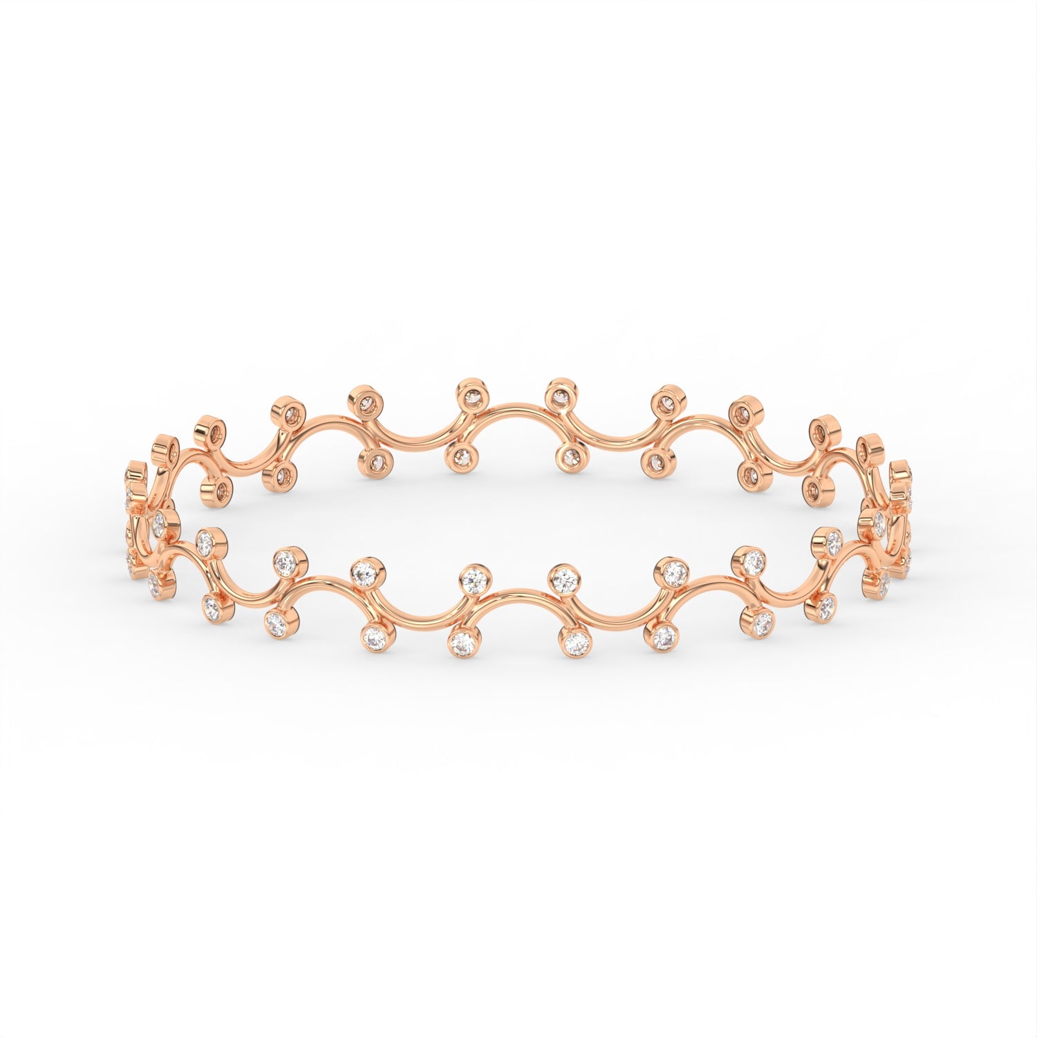 Ondelle Diamond Bangle