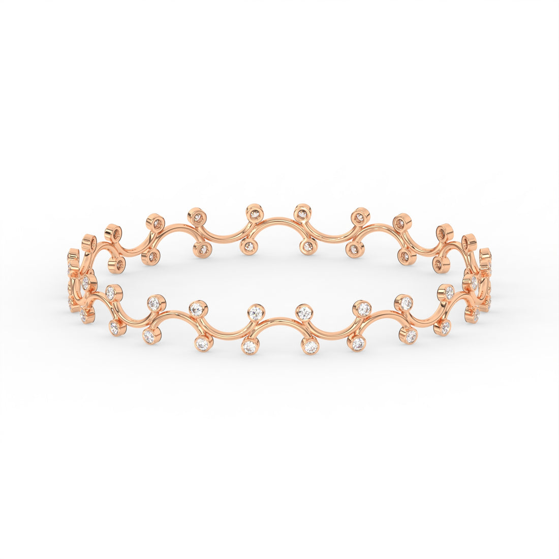 Ondelle Diamond Bangle