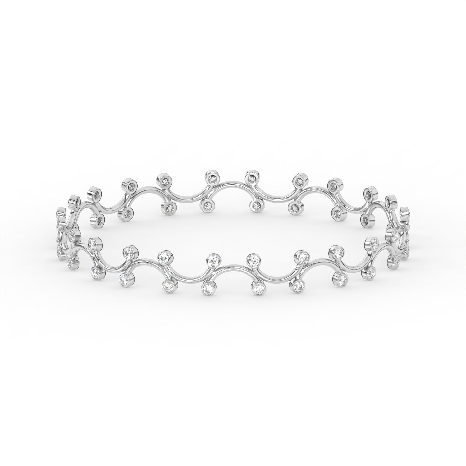 Ondelle Diamond Bangle