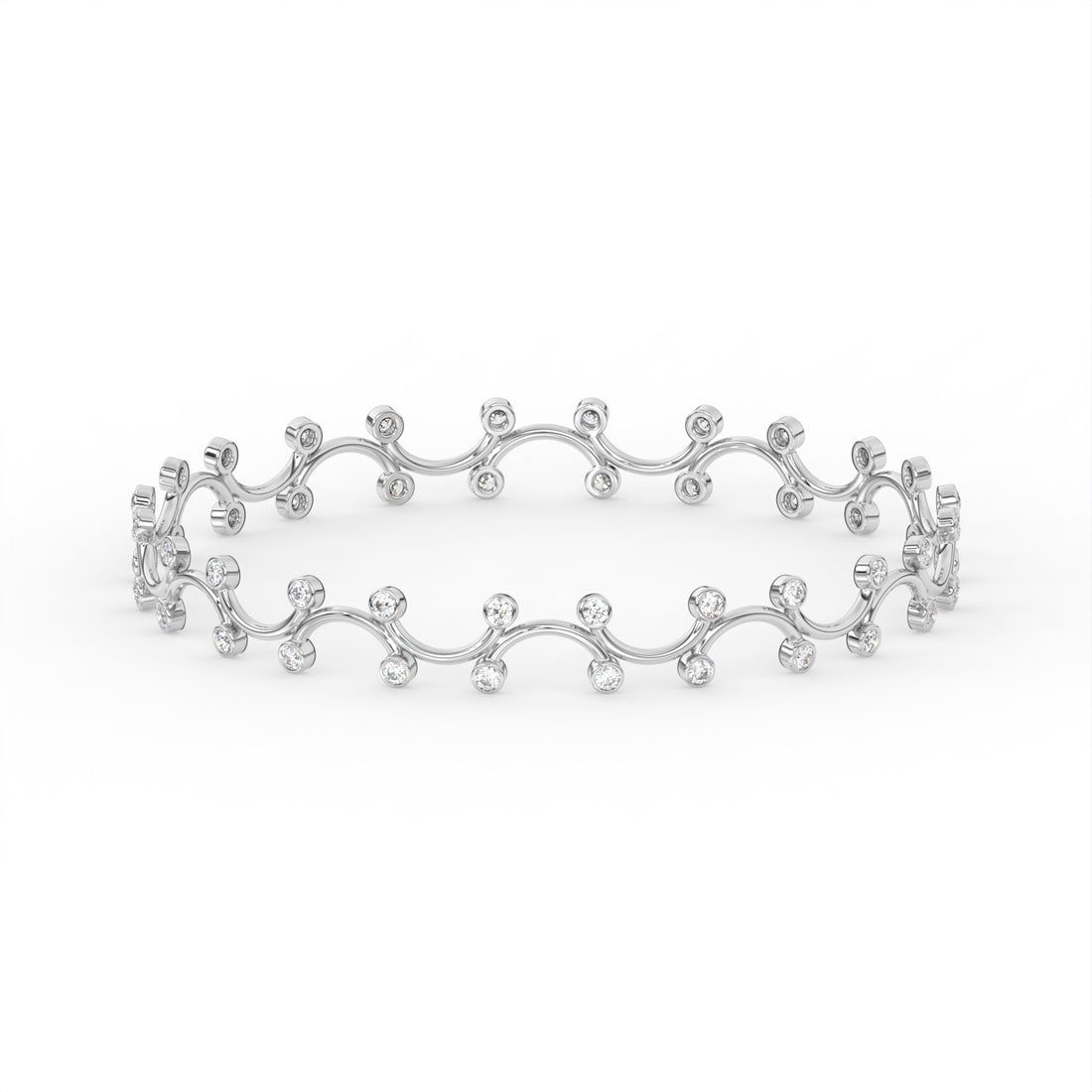 Ondelle Diamond Bangle