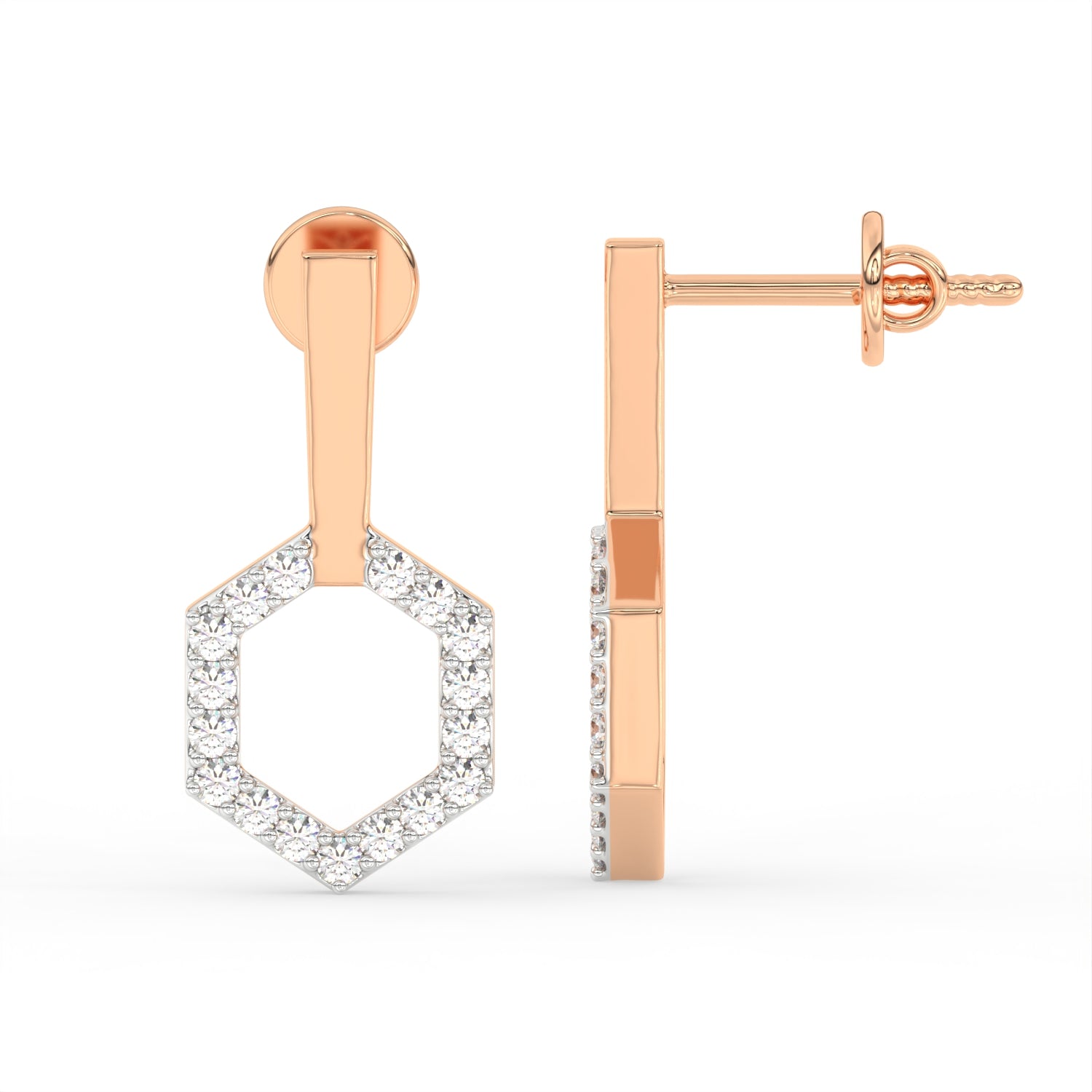 Aria Facet Earrings