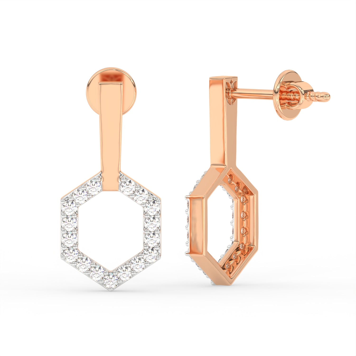 Aria Facet Earrings