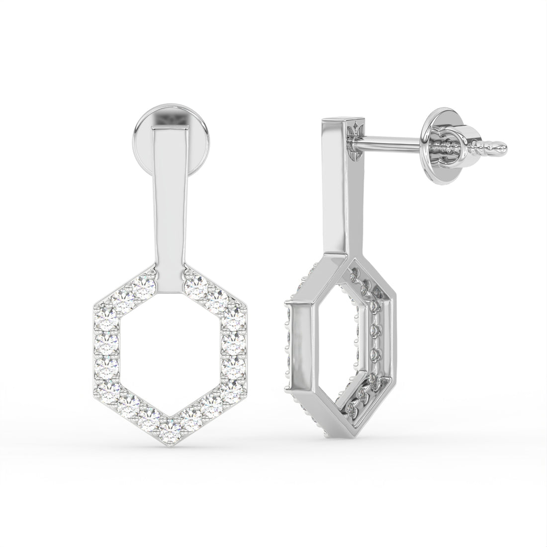 Aria Facet Earrings