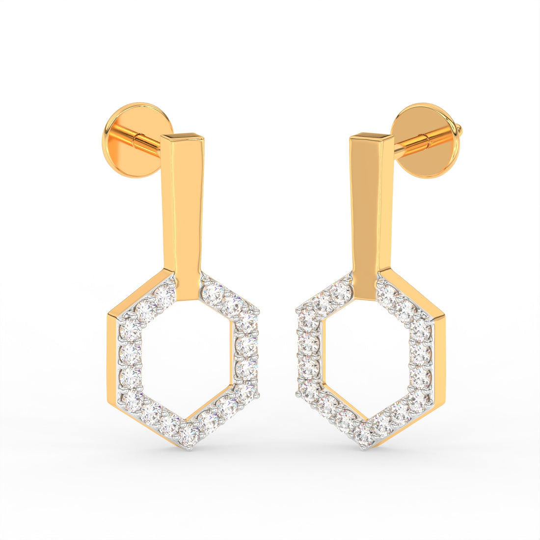 Aria Facet Earrings