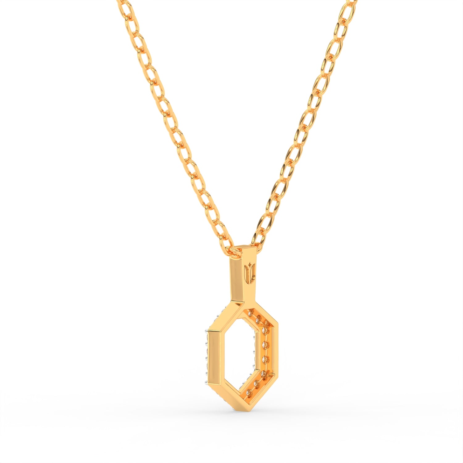 Aria Facet Pendant