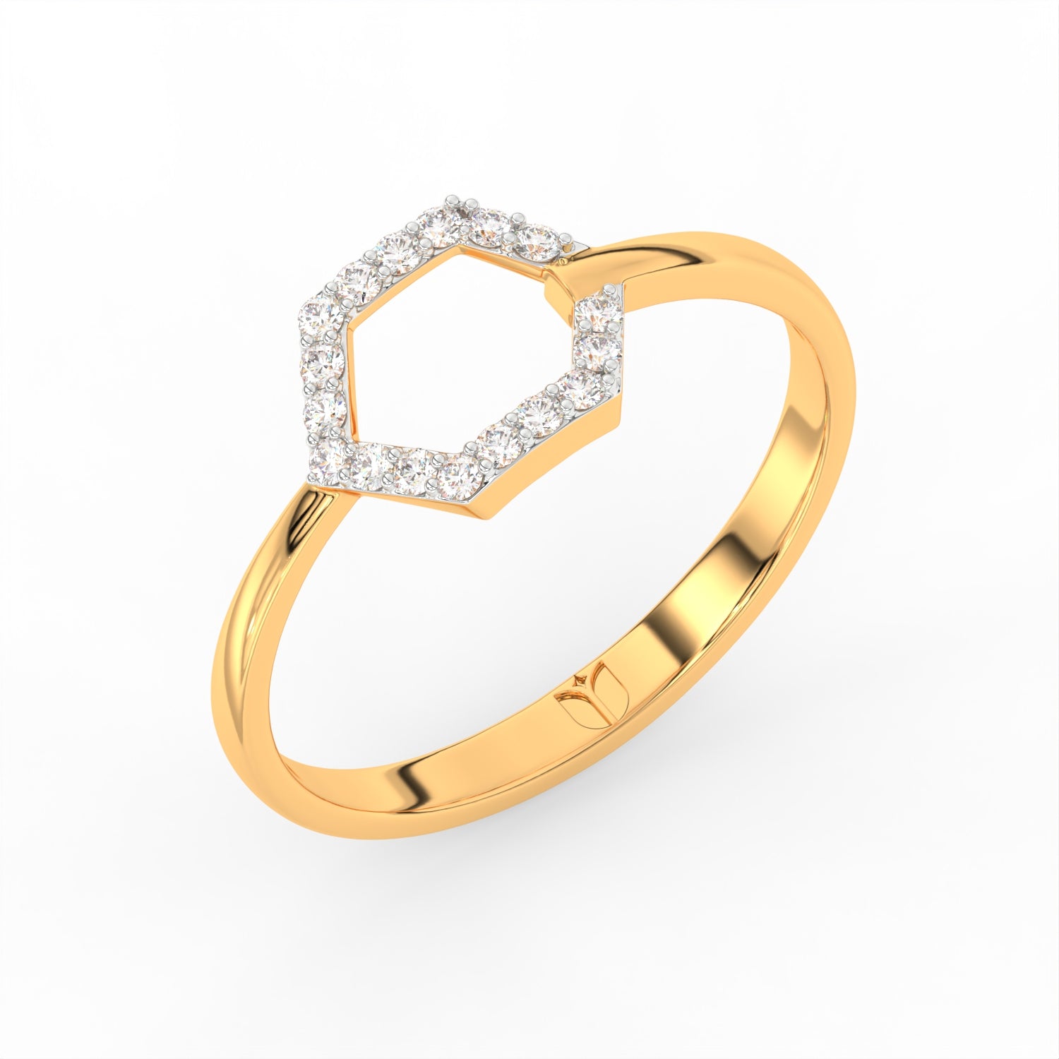 Aria Facet Ring