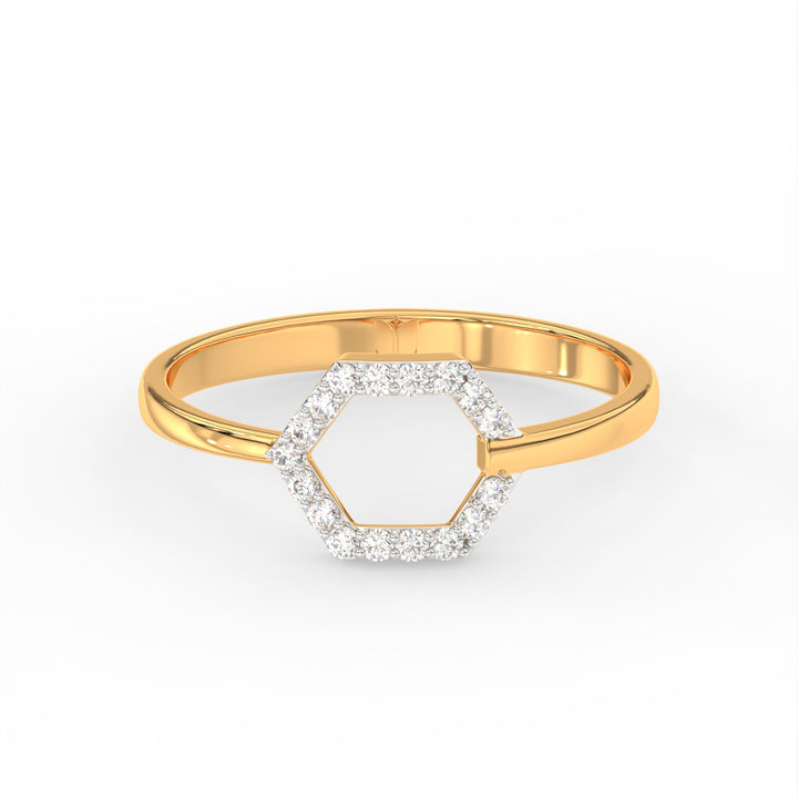 Aria Facet Ring