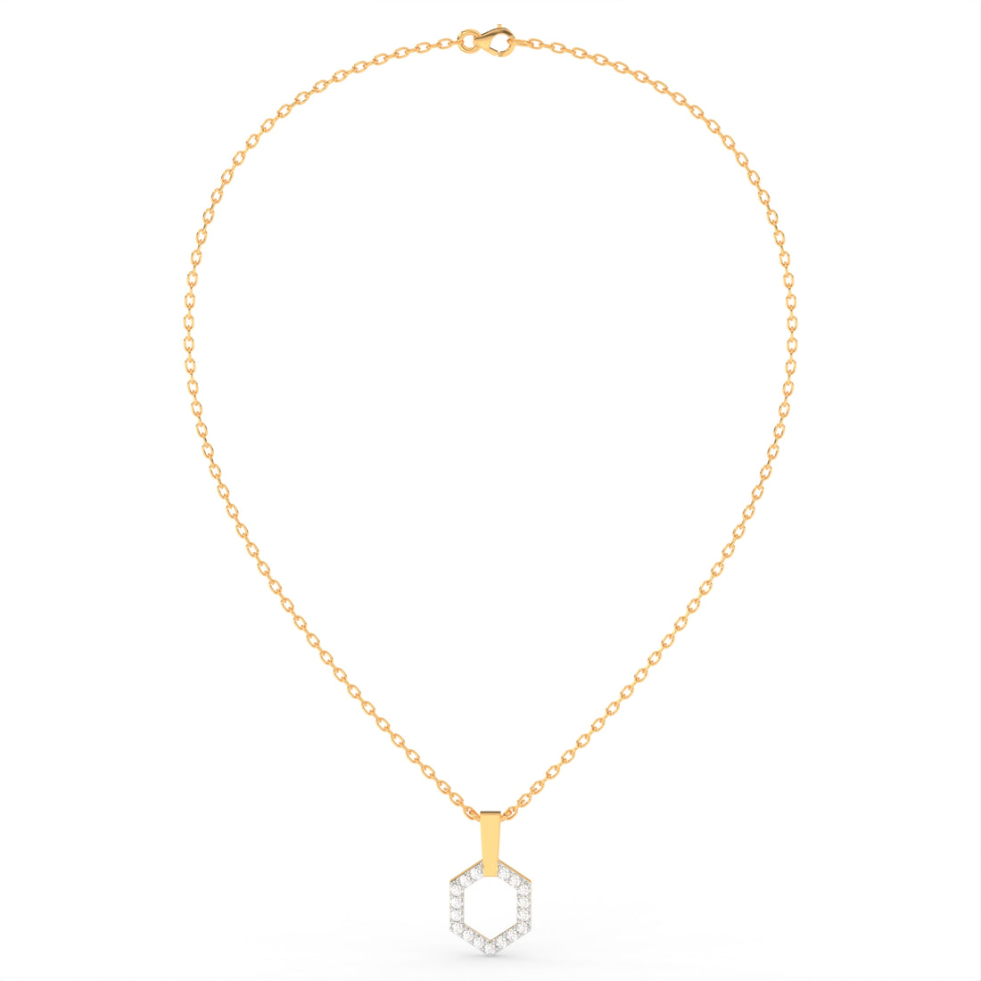 Aria Facet Pendant