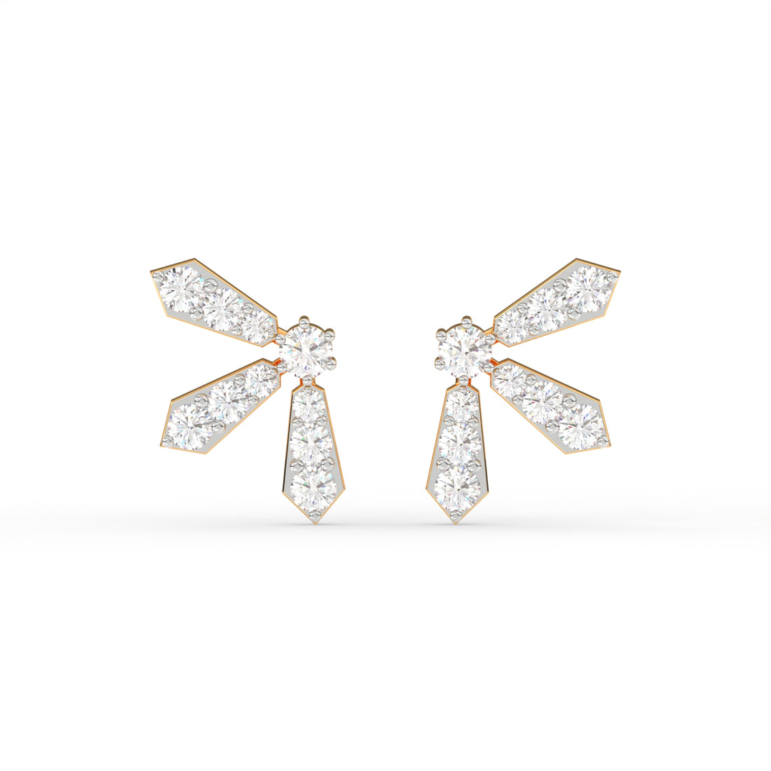 Golden Bow Earring