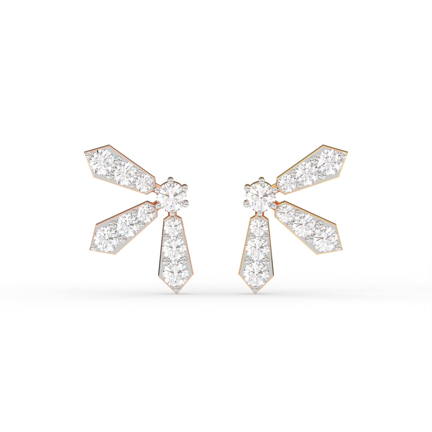 Golden Bow Earring