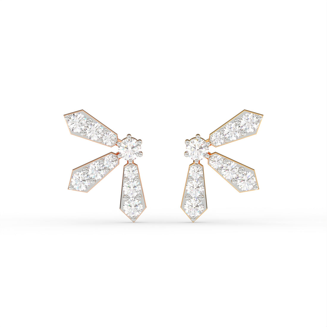 Golden Bow Earring