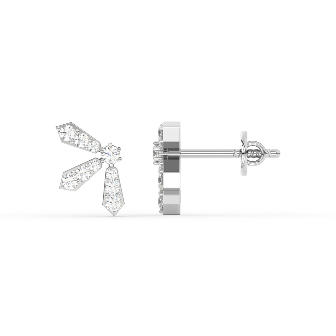 Golden Bow Earring