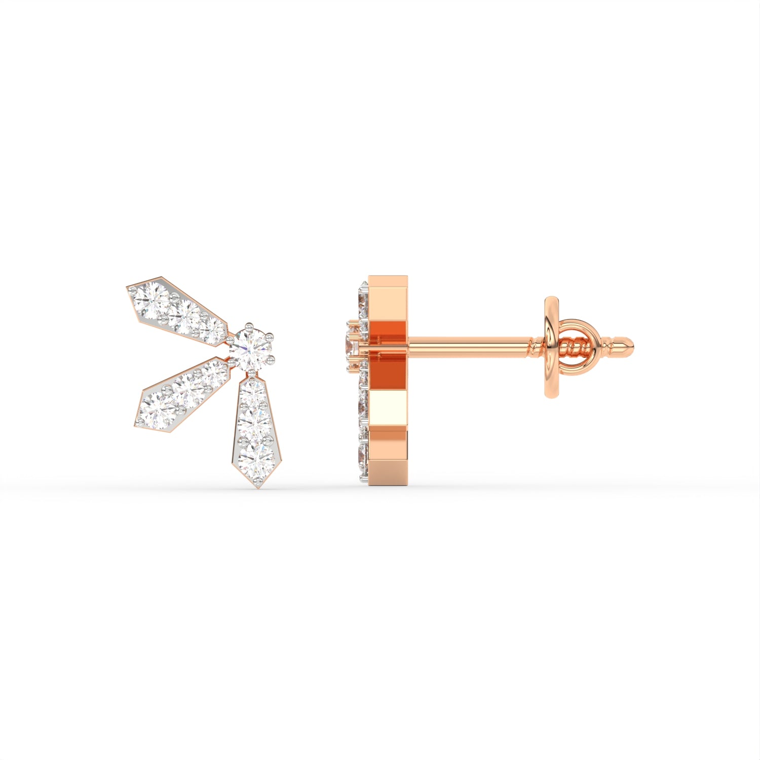 Golden Bow Earring