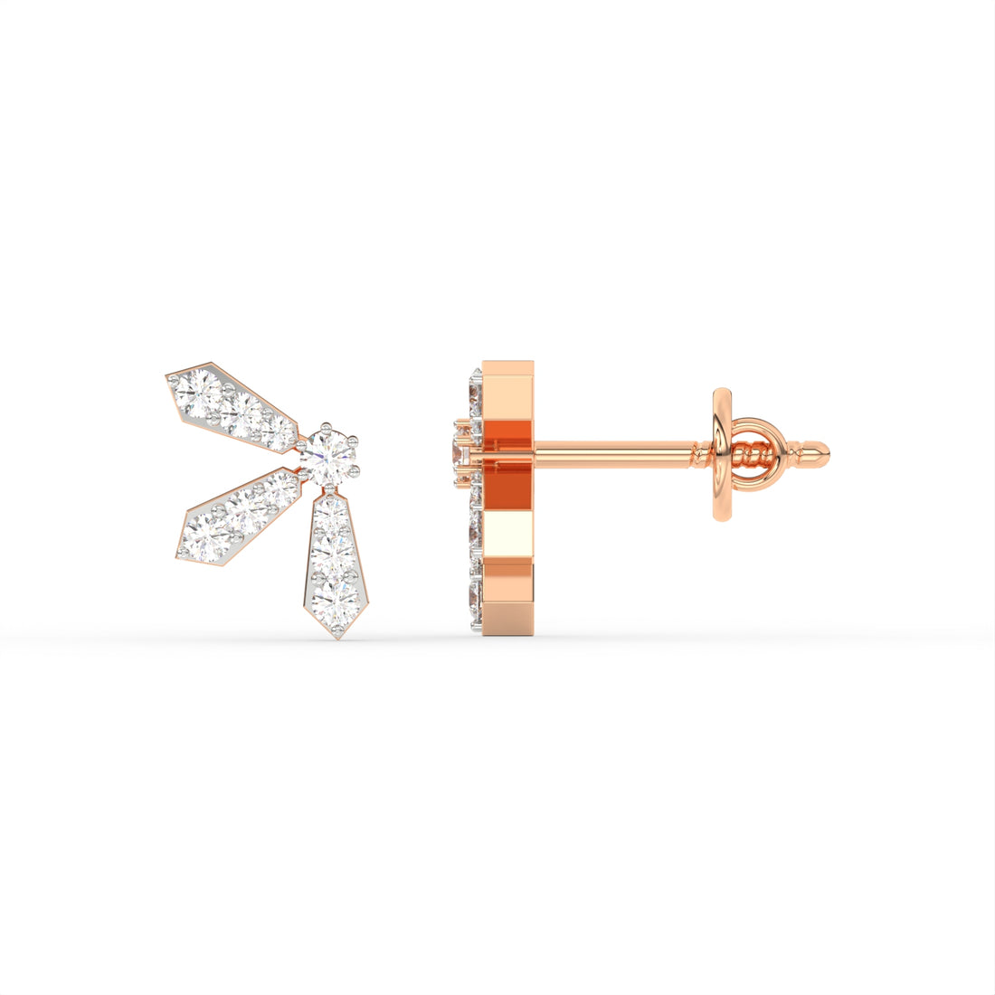 Golden Bow Earring