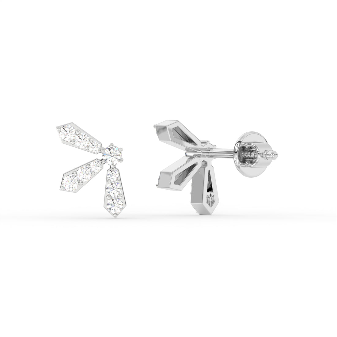 Golden Bow Earring