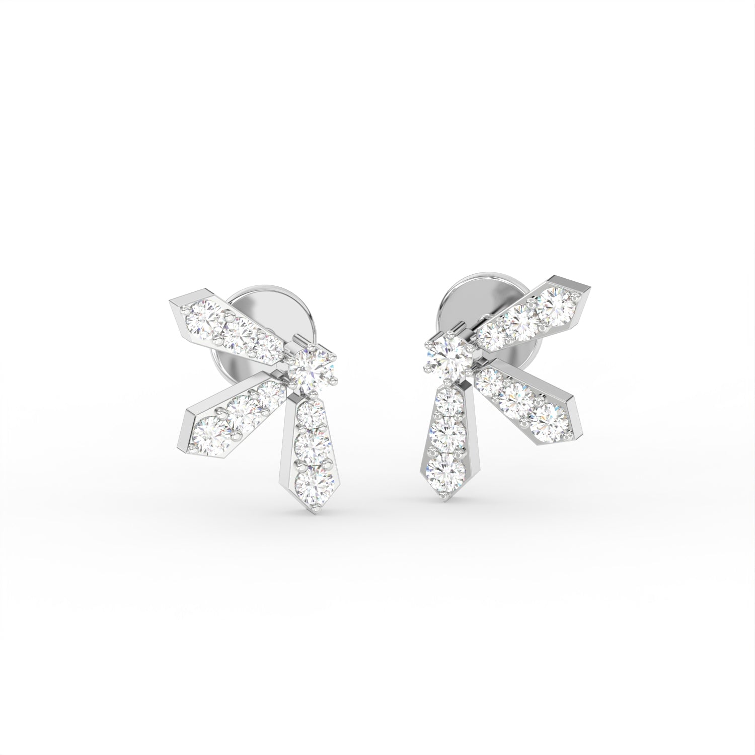 Golden Bow Earring