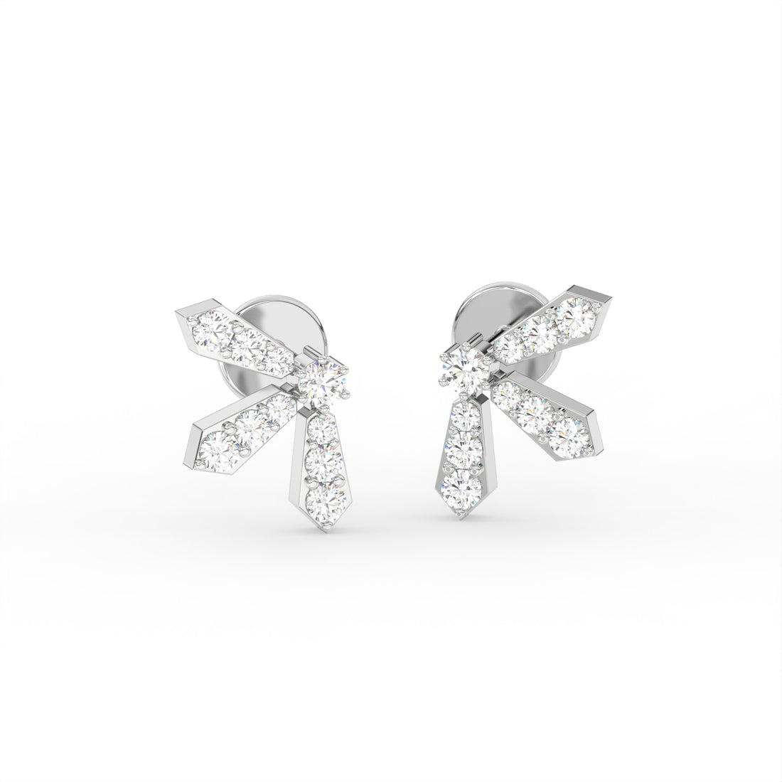 Golden Bow Earring