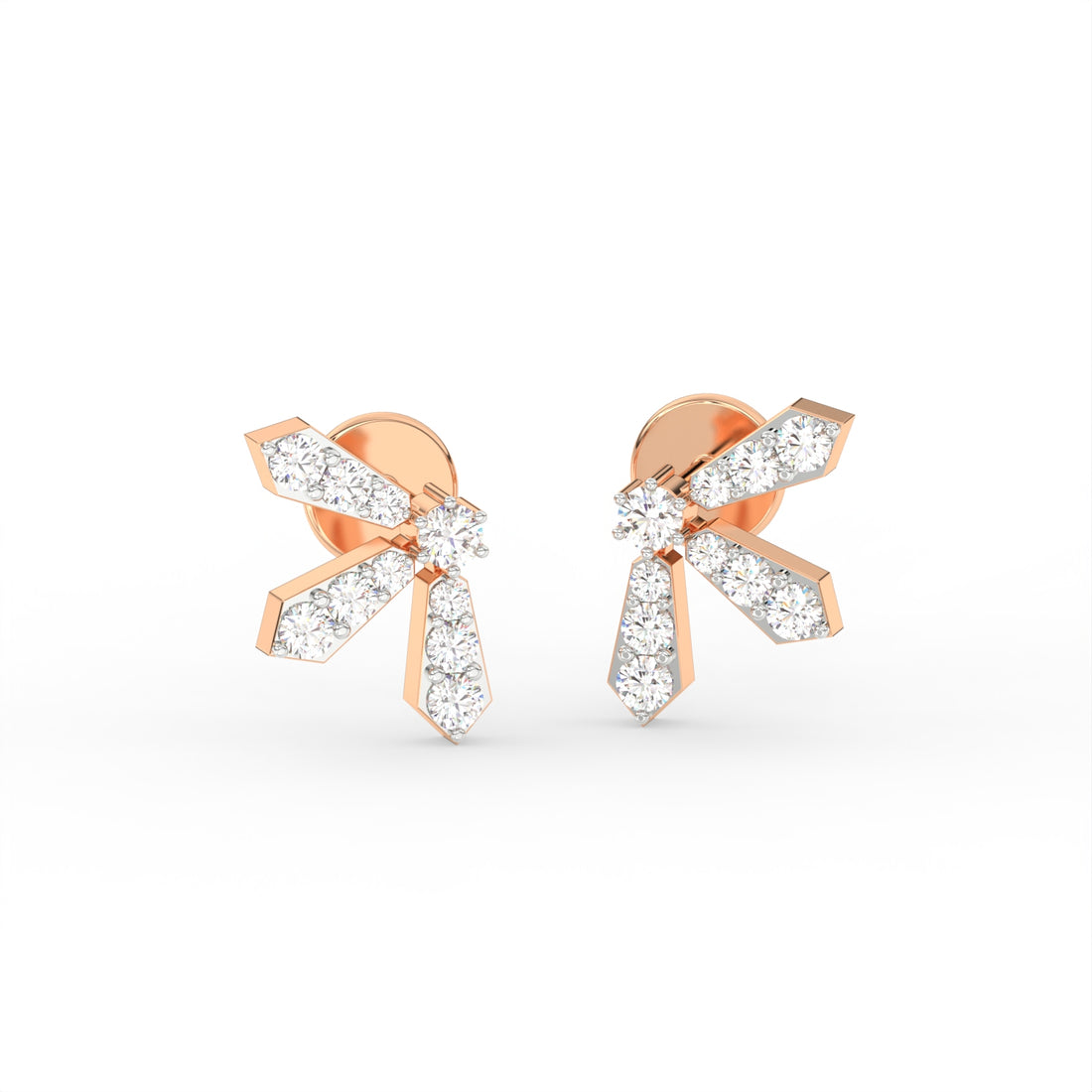 Golden Bow Earring