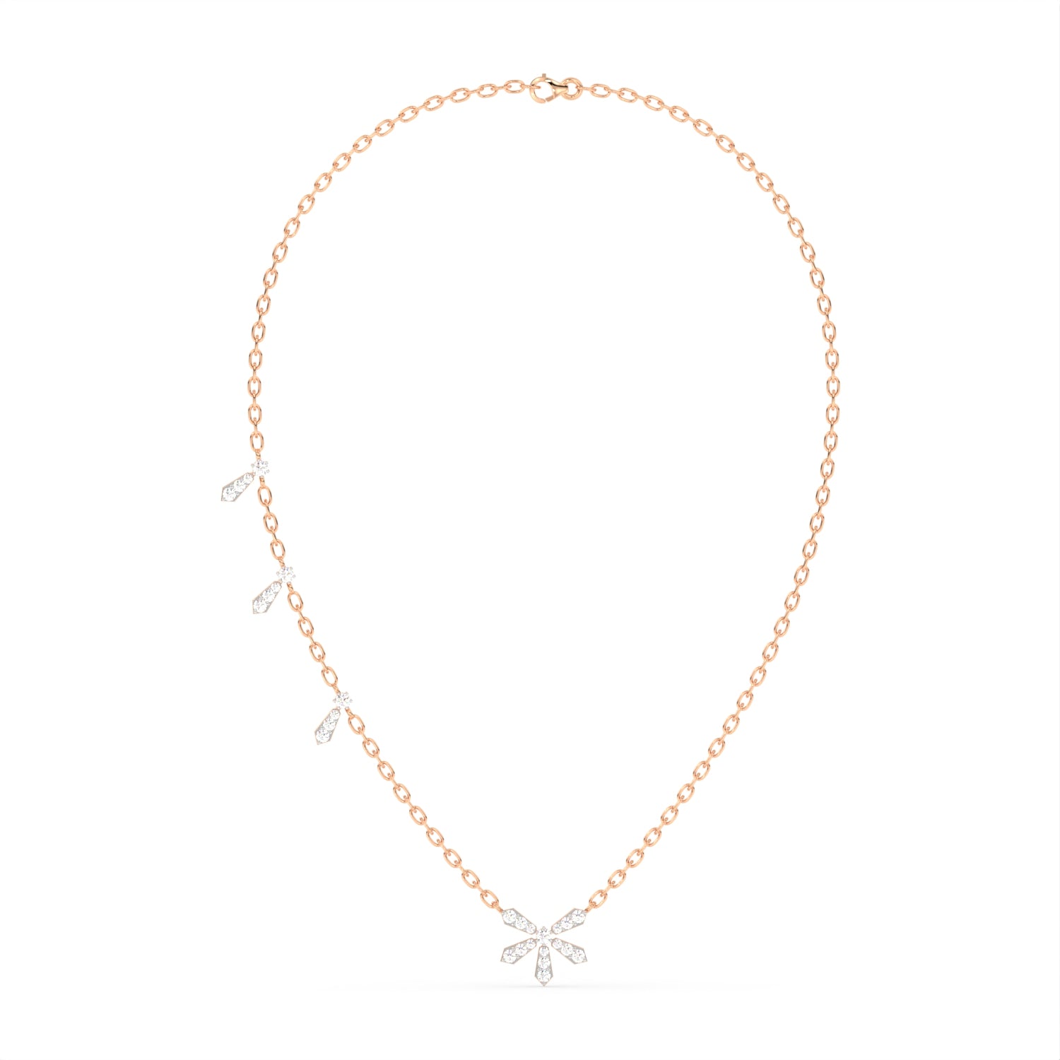 Golden Bow Pendant