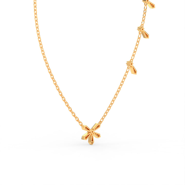Golden Bow Pendant