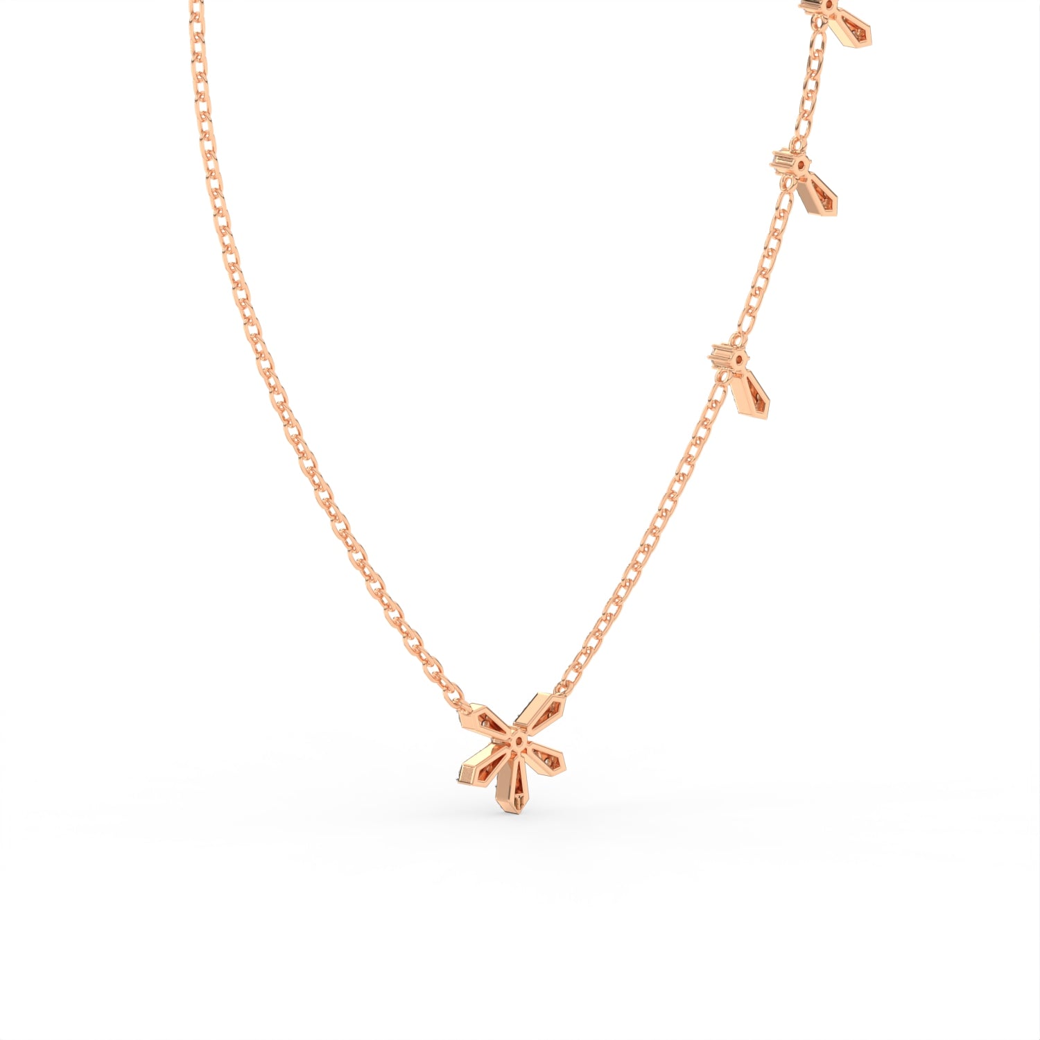 Golden Bow Pendant