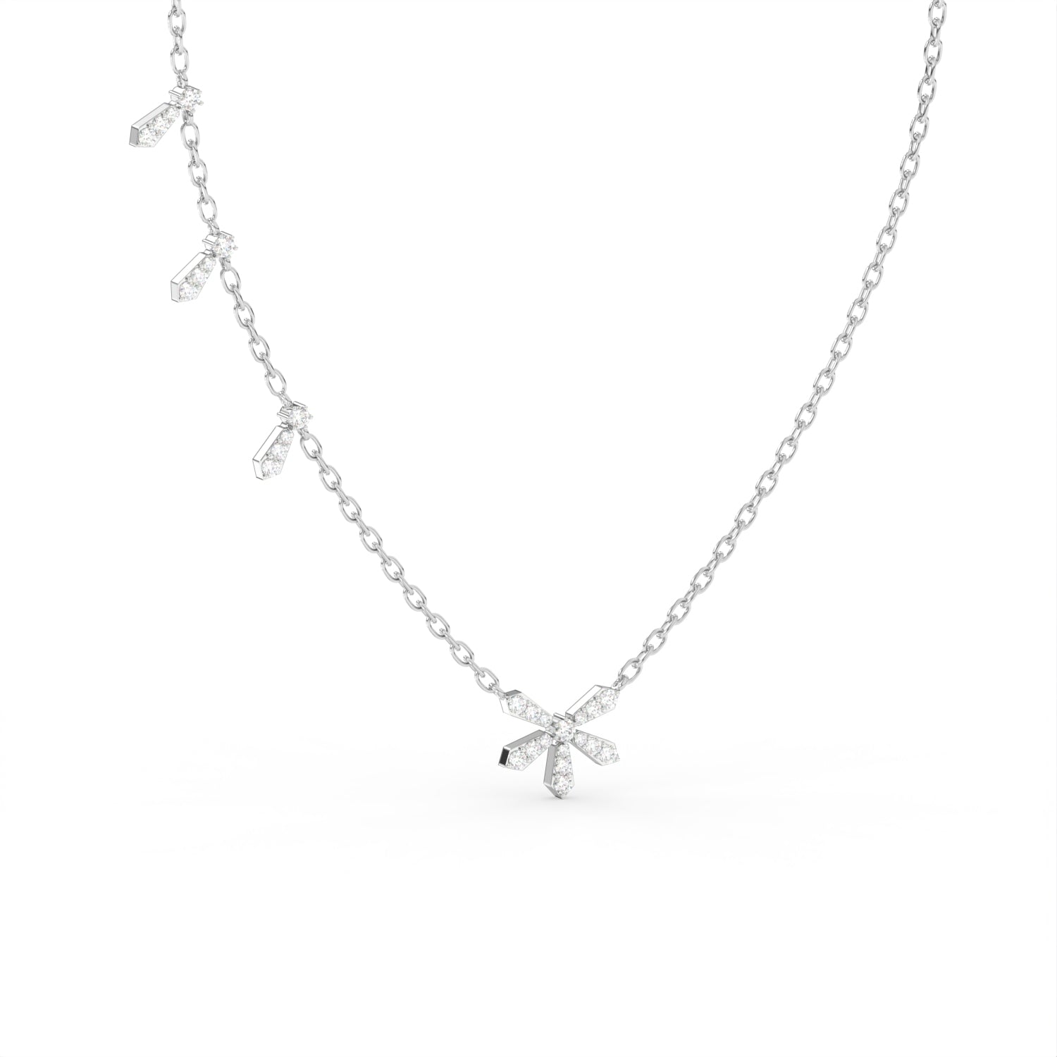 Golden Bow Pendant