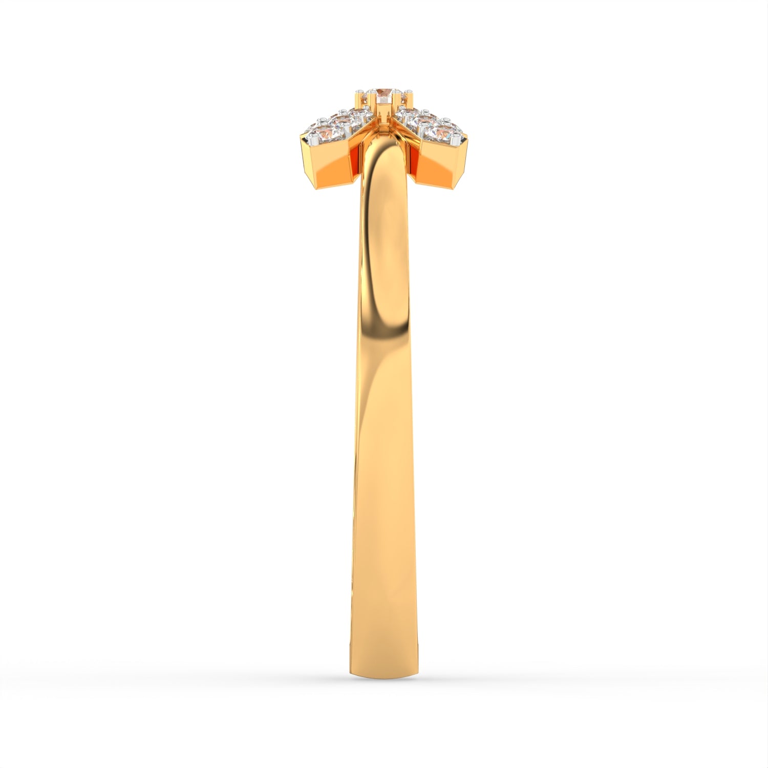 Golden Bow Ring
