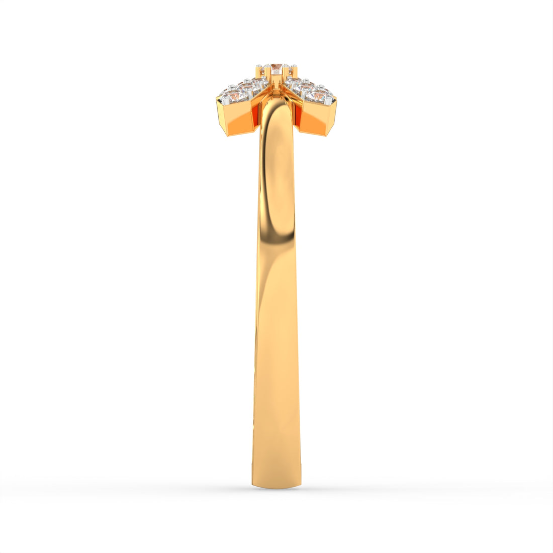 Golden Bow Ring
