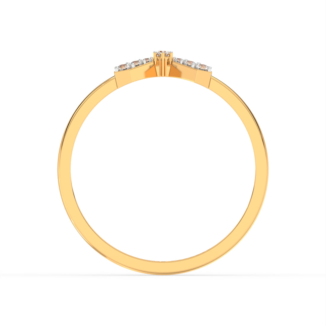 Golden Bow Ring