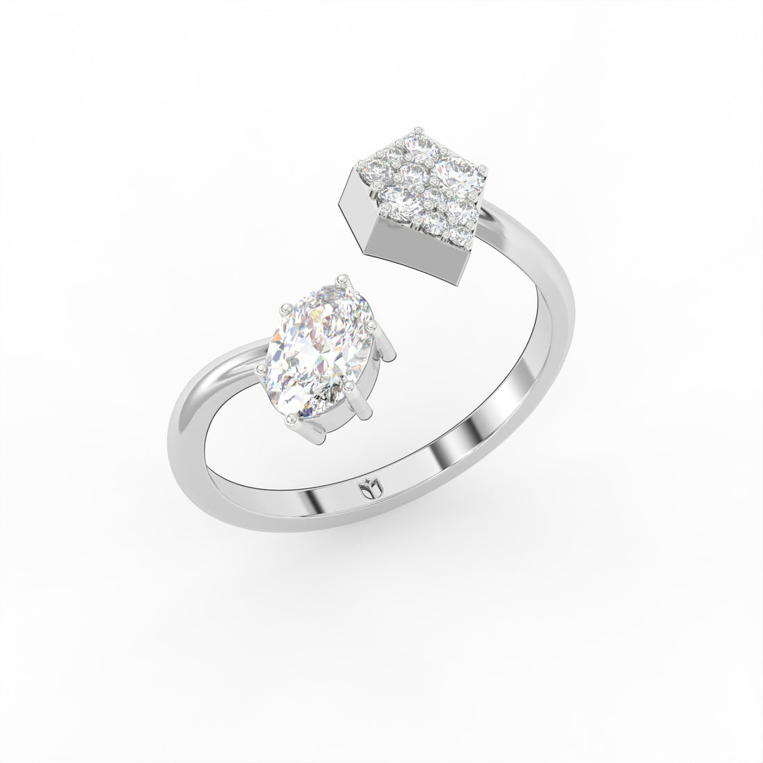 The Azure Veil Ring