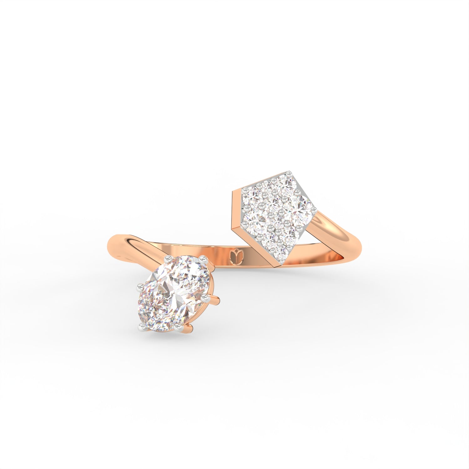 The Azure Veil Ring
